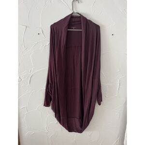 Garnet Hill Wine Cardigan